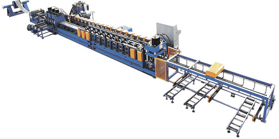 500 - 6000mm Channel Bending Machine C Channel Making Machine Unistrut Roll Forming