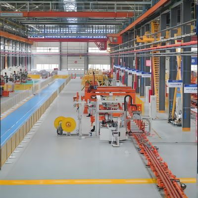 Buy Customized Automatic Roll Forming Machine 8000mm 10kw Seismic Production Line online manufacture