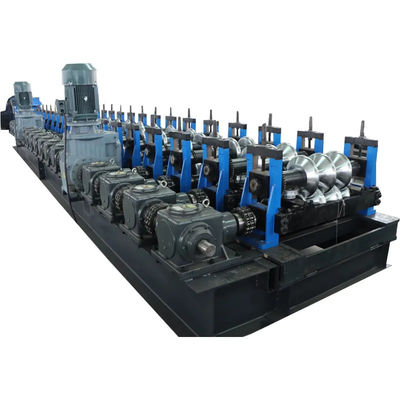 Buy Safety Traffic Guardrail Forming Machine Highway Steel Rollforming Machines online manufacture
