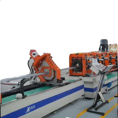 Buy Metal 5mm  Cz Purlin Machine Channel Steel Structure C U Purlin Roll Forming Machine online manufacture