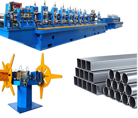 Buy Steel 5kW Pipe Roll Forming Machines Square Pipe Roll Forming Machine online manufacture