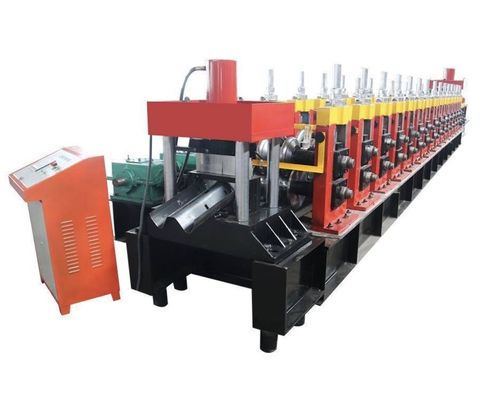 Buy 10 - 30m/min Highway Guardrail Forming Machine roll forming equipment 11KW online manufacture