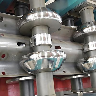 Buy 25mm - 63.5mm Highway Guardrail Forming Machine Steel Roll Forming Machine online manufacture