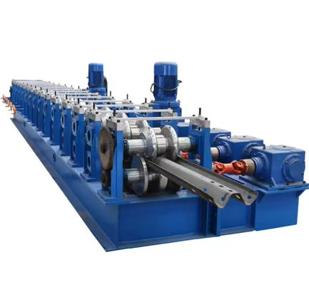 Buy Automatic Highway Guardrail Forming Machine High Speed Profile Making Machine 7.5Kw online manufacture