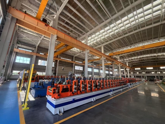 Buy Automatic Roll Forming Machine for Solar PV Mounting with PLC Control online manufacture